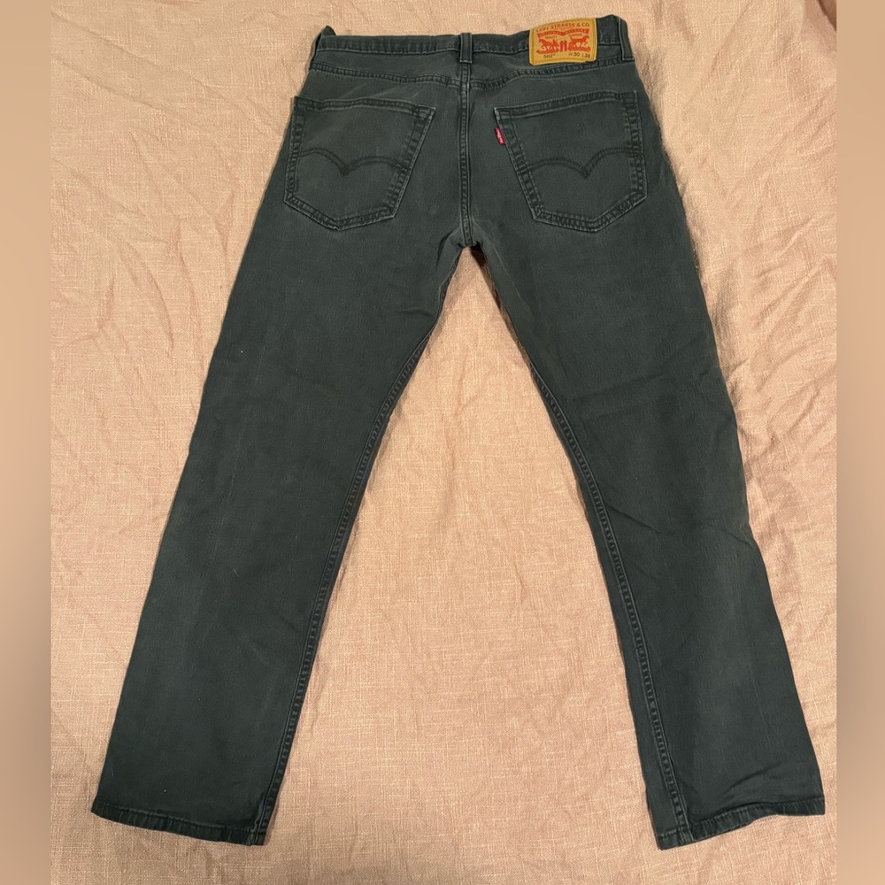 Levi’s 502 Black Jeans 30x30
